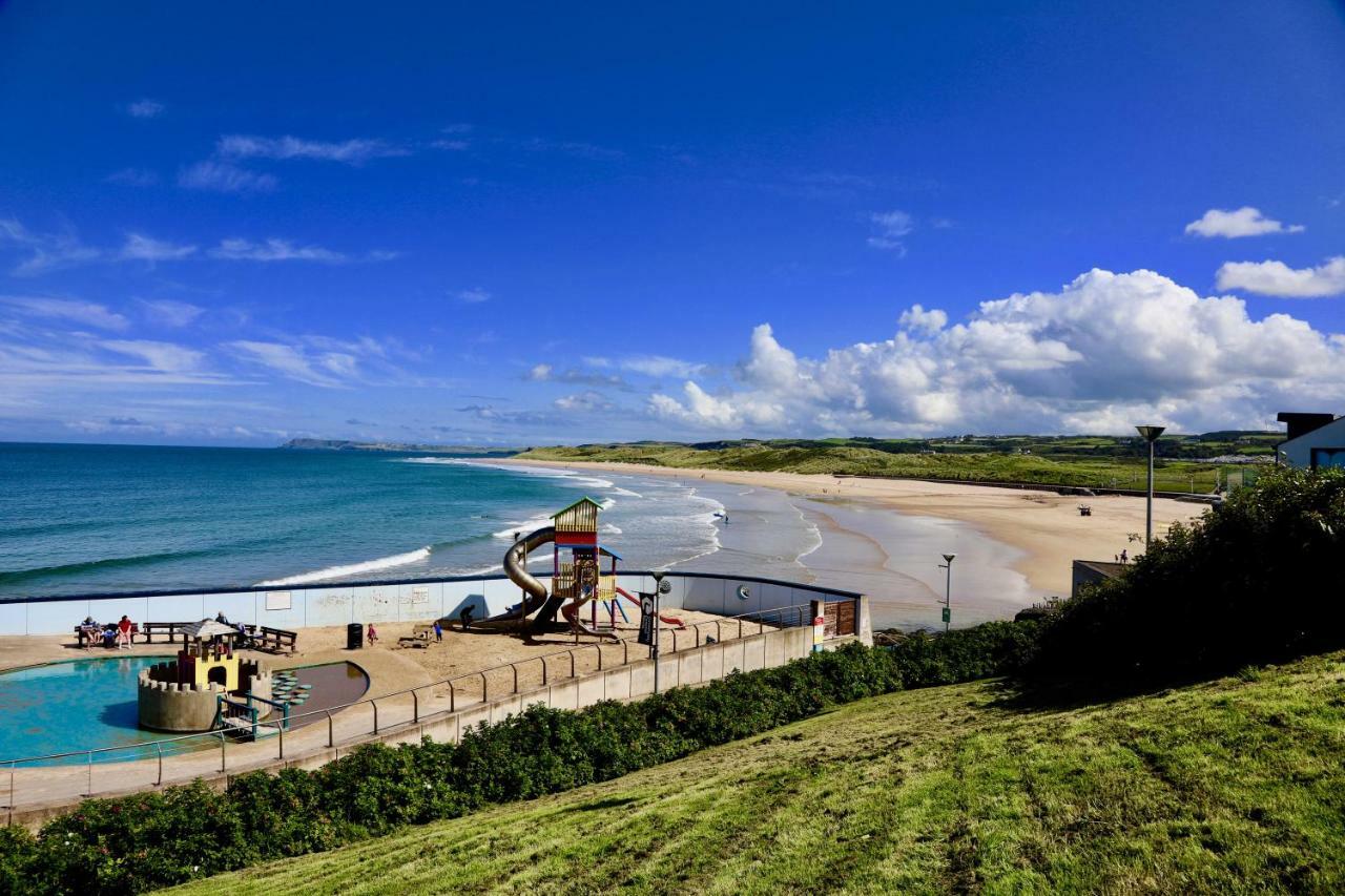 East Strand View Portrush Buitenkant foto